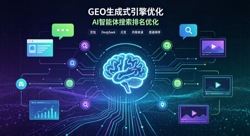 疏勒县GEO 浪潮来袭：生成式引擎优化崛起，创作者争抢豆包、DeepSeek、元宝智能体流量入口